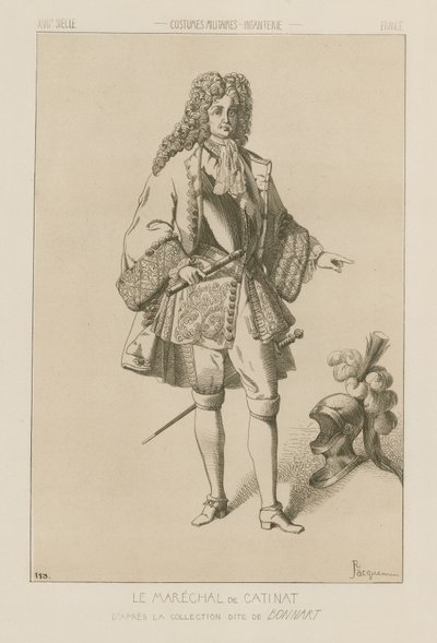 Nicolas Catinat, Marshal of France by Raphael Jacquemin